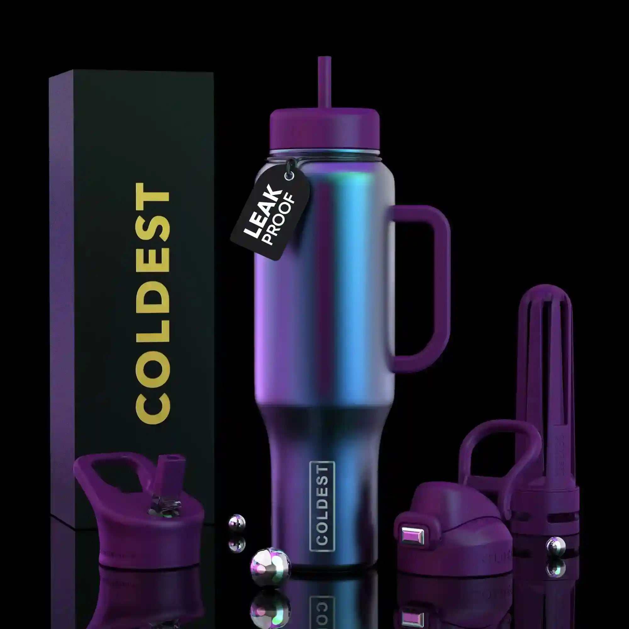 46oz Cold Water Bottle by Coldest