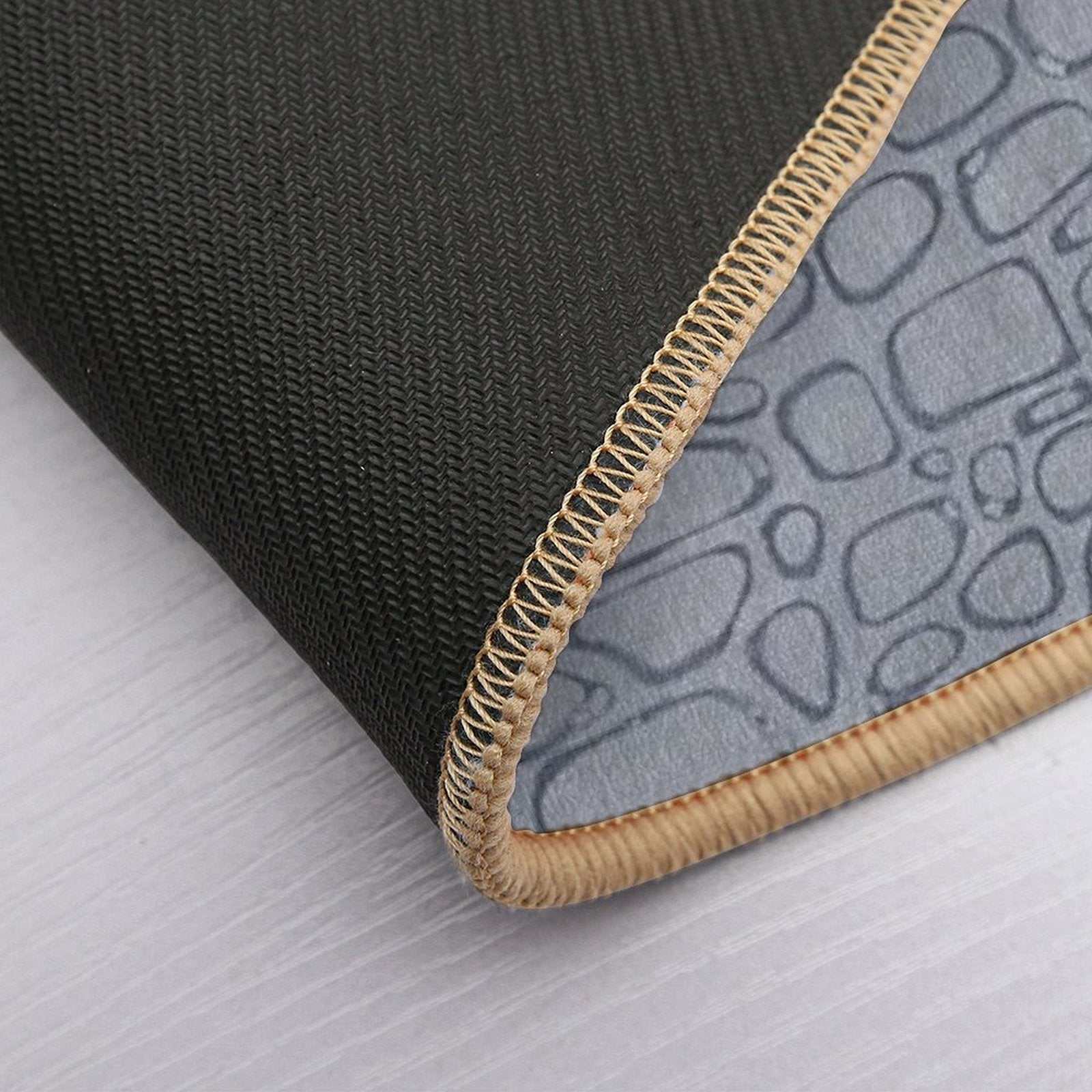 Stone Pattern Quick-Dry Mat by Agozxy