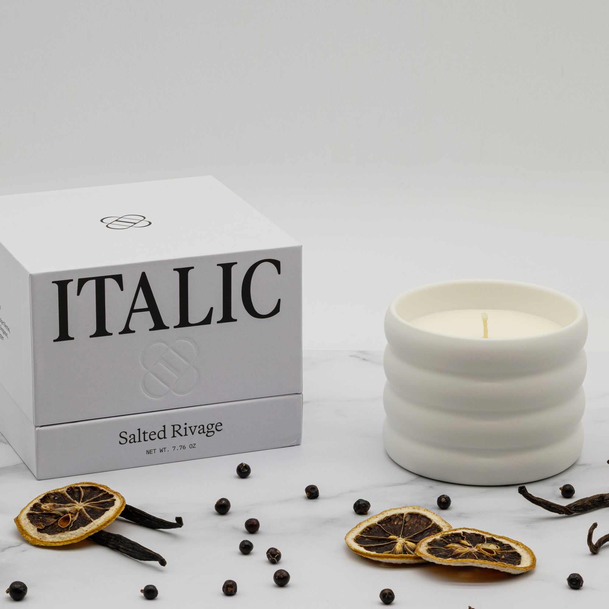 Ceramic Soy Scent Candle by Italic