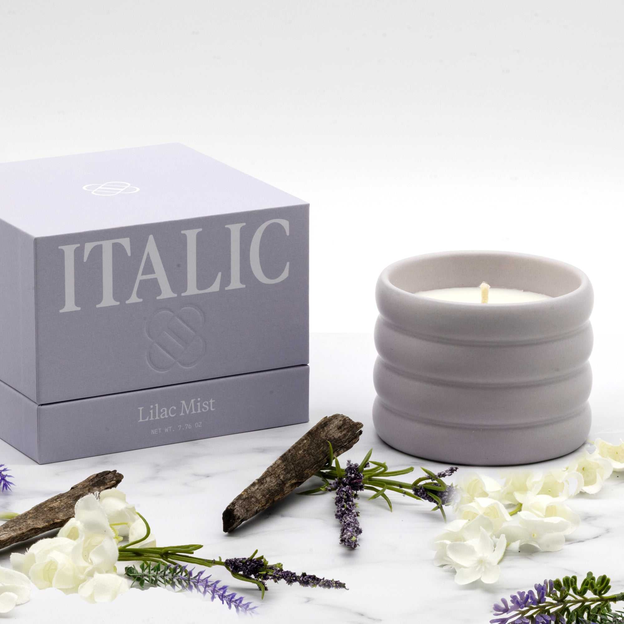 Ceramic Soy Scent Candle by Italic