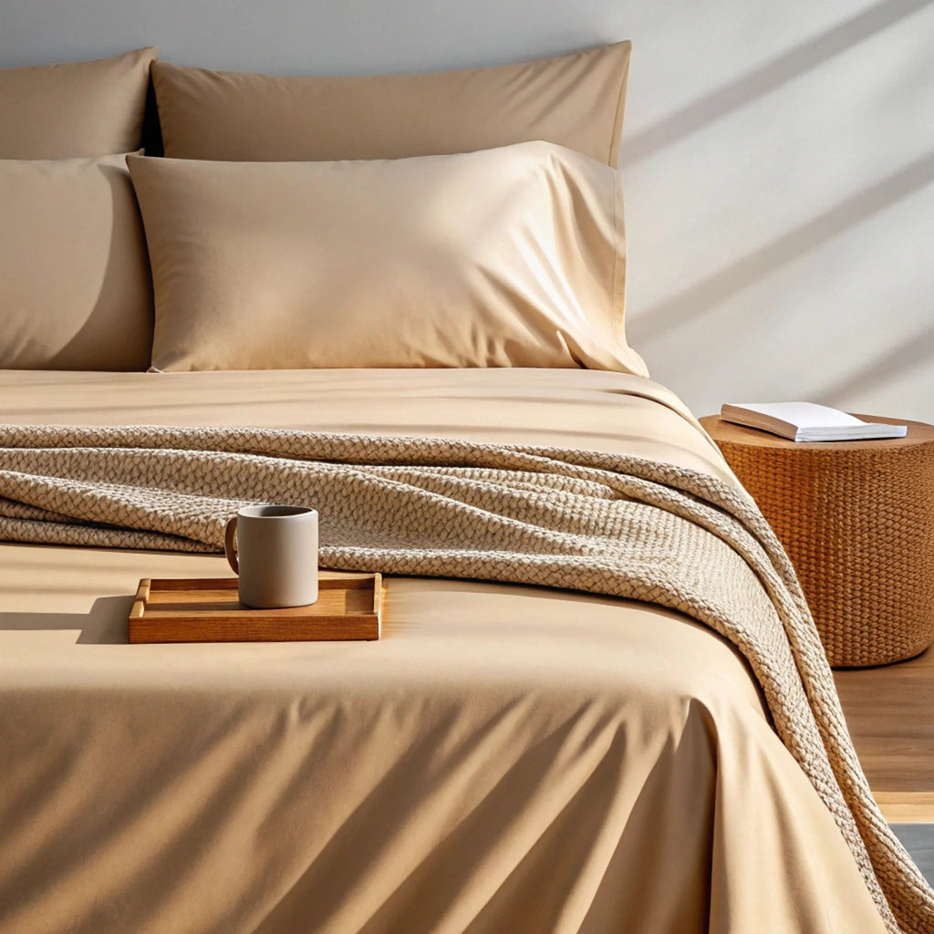 Copper Infused Bamboo Sheet Set | Cooling Comfort