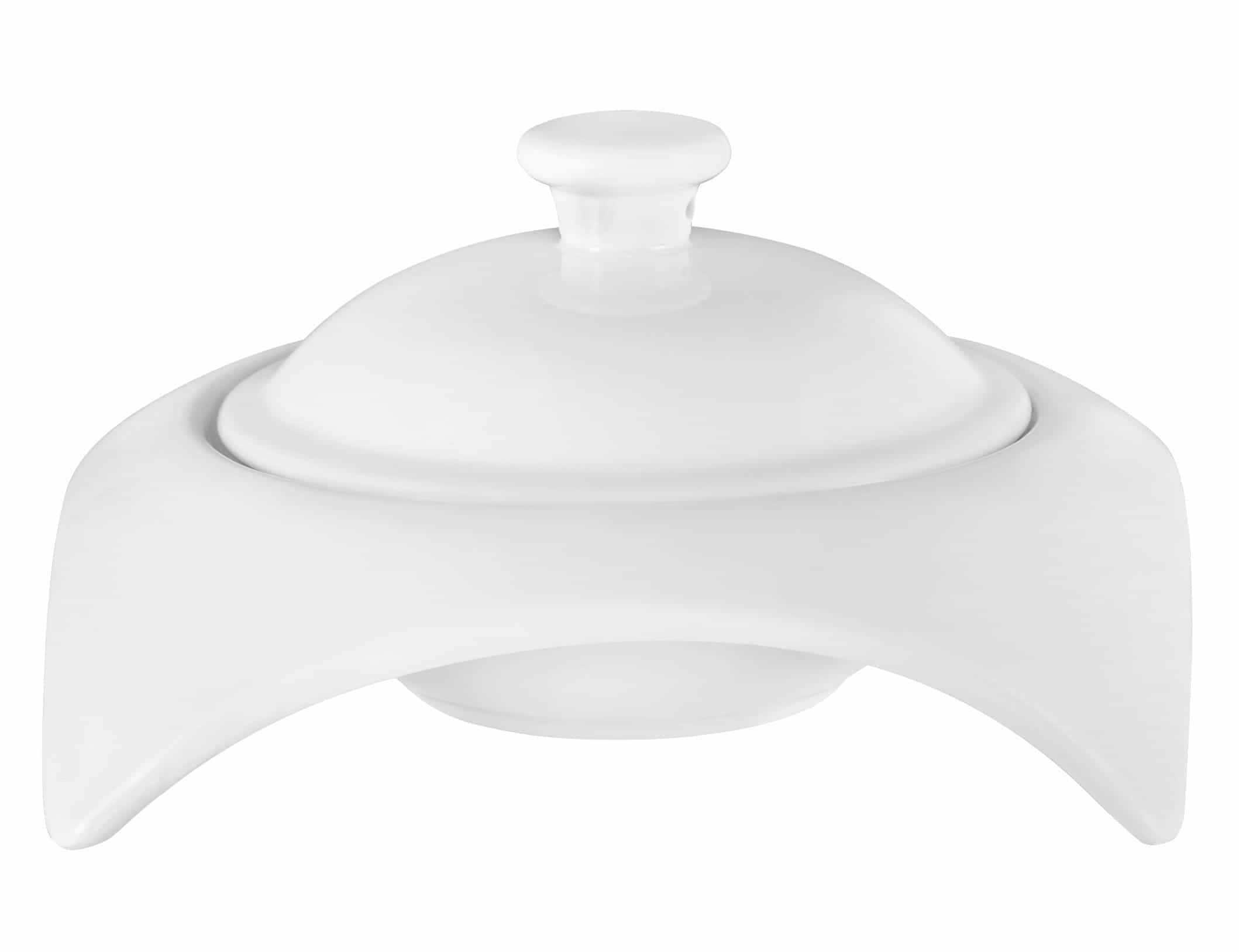 Square Porcelain Dish Set by little white dish